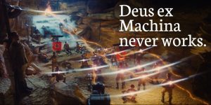 Deus ex Machina never works. Indiana Jones screenshot