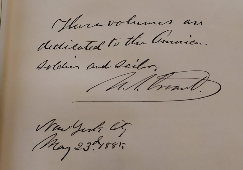 President Ulysses S. Grant's signature