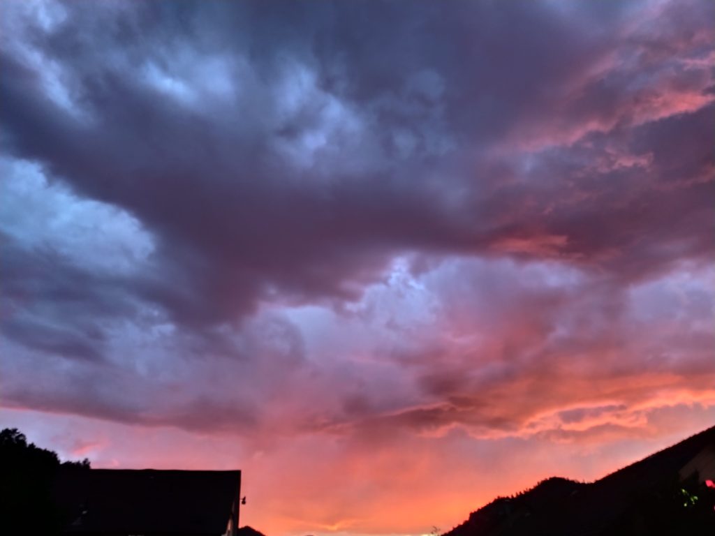 Sunset over Georgetown