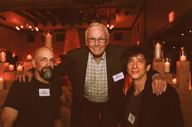 Neil Gaiman, Neal Stephenson, and Neil Armstrong